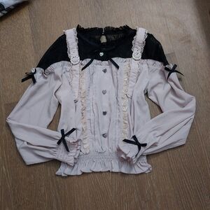 LIZ LISA | Layered Belt Strap Top